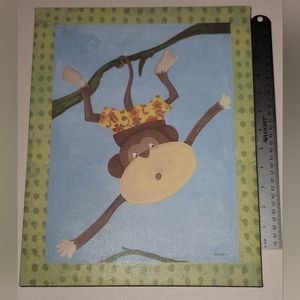 Wall Art: Sapna Monkey Art on Canvas